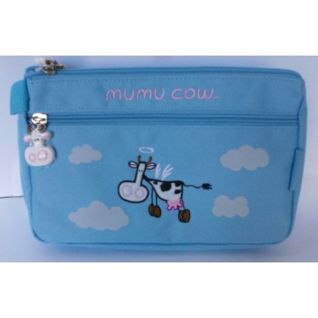 Bustone 2 zip MuMu Cow Azzurro