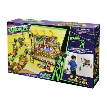 Playset Zip-Line Ninja Turtles