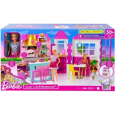 Il Ristorante di Barbie c/Bambola e Accessori