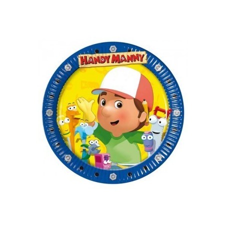 Piatto Piccolo cm 20 Handy Manny 10 pz