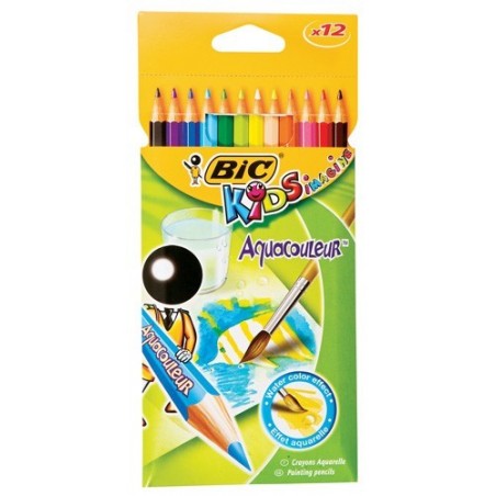 Matite Acquerellabili 12 pz. Bic Aquacouleur