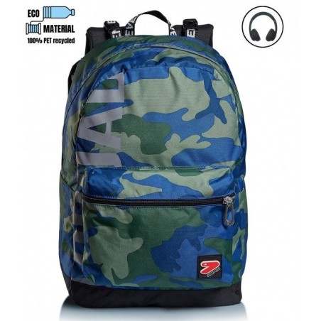 Zaino Reversibile the Double Seven Camo Royal