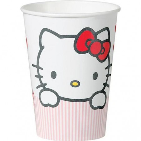 Bicchieri 10 pz Hello Kitty