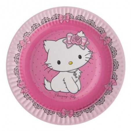 Piatto Piccolo Charmmy Kitty Cm 18 Pz 8