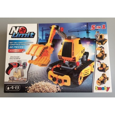 Costruzioni Set No Limit 5 in 1 Smoby 60 pz