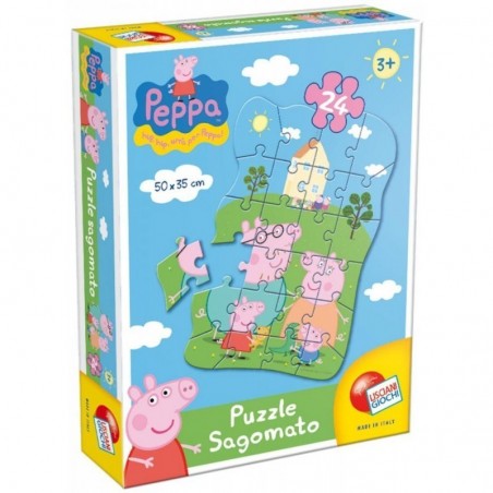 Puzzle Sagomato 24 Pz Peppa Pig