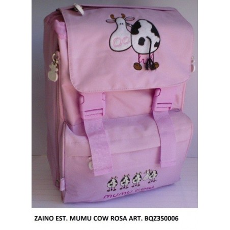 Zaino Estens. MuMu Cow Rosa