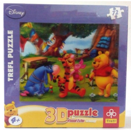 Puzzle 3D 72 Pezzi Winnie the Pooh