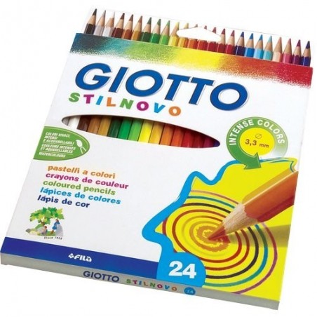 Pastelli a Colori Giotto Stilnovo 24 pz