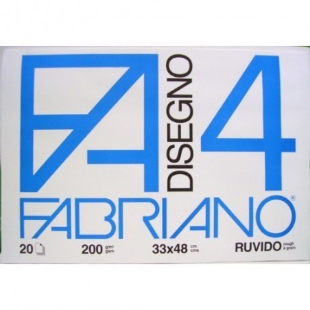 Blocco F4 Fabriano 33 x 48 Ruvido 20 pz