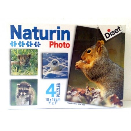 Scatola Naturin" Photo 4 Puzzle Diset"