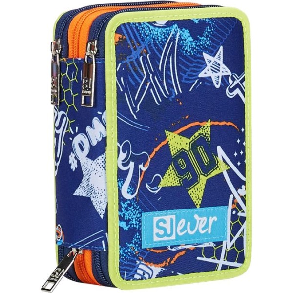 Astuccio 3 zip Seven SJ Ever GoalStreet Boy