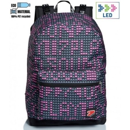 Zaino Reversibile the Double Seven Ledwall Girl