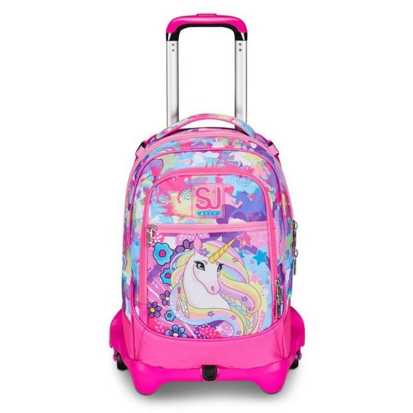 Zaino Trolley Seven SJ Jack 3 ruote Unibraid Girl