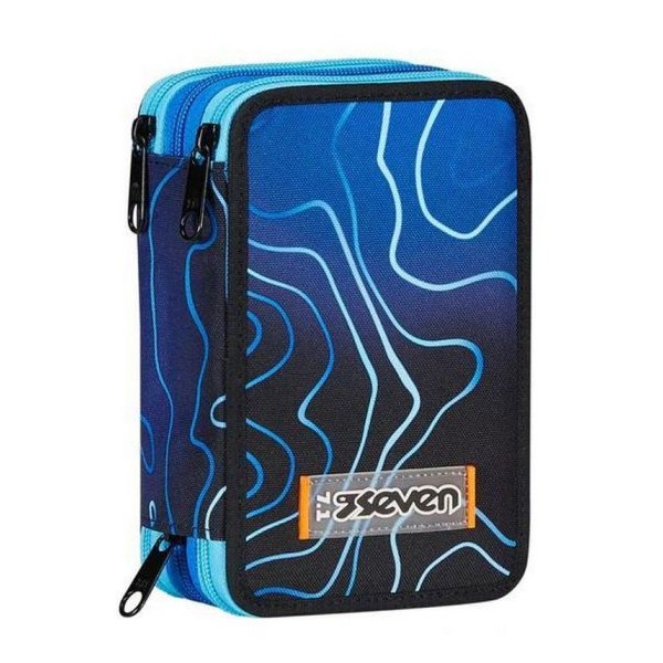 Astuccio 3 zip Seven Mapset Boy