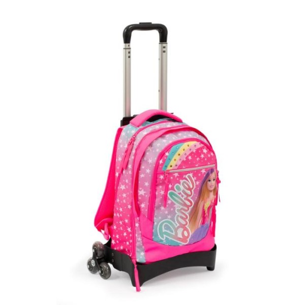 Zaino c/Trolley 3 ruote Barbie 2024