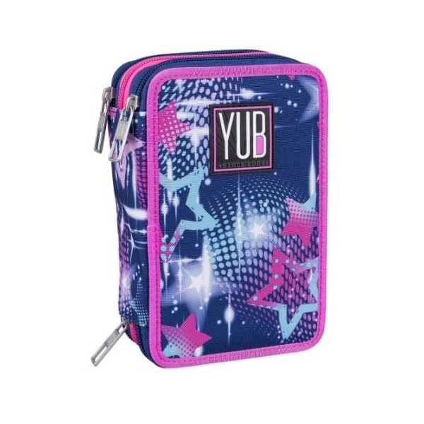 Astuccio 3 zip Seven Yub Magic World Girl