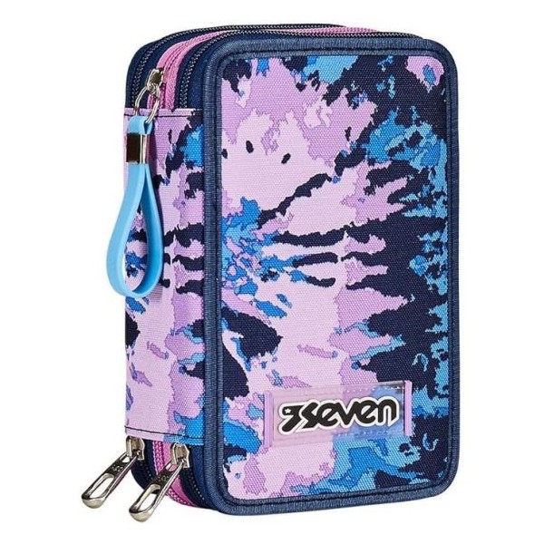 Astuccio 3 zip Seven Tie&Dye