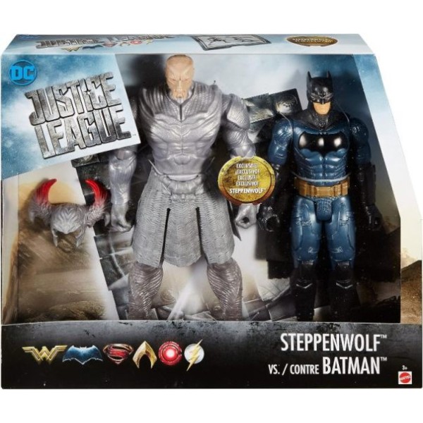 Steppenwolf Vs Batman Justice League