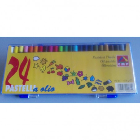 Pastelli a Olio 24 pz CMP