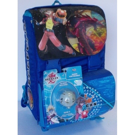 Zaino Trolley Estens. Bakugan c/gadget