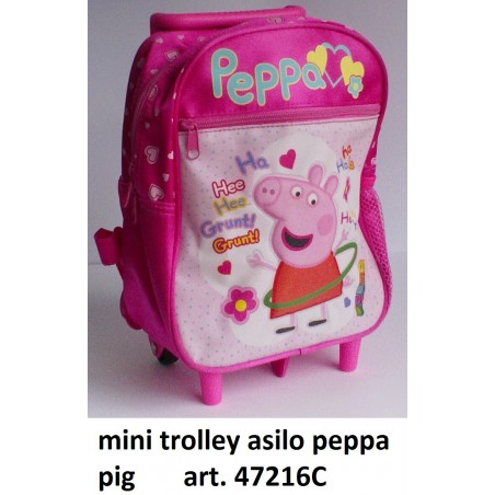 Zainetto Asilo Minitrolley Peppa Pig